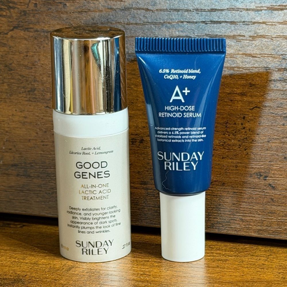 Sunday Riley Good Genes and A+ Duo - Silver and Blue - Picture 4 of 14